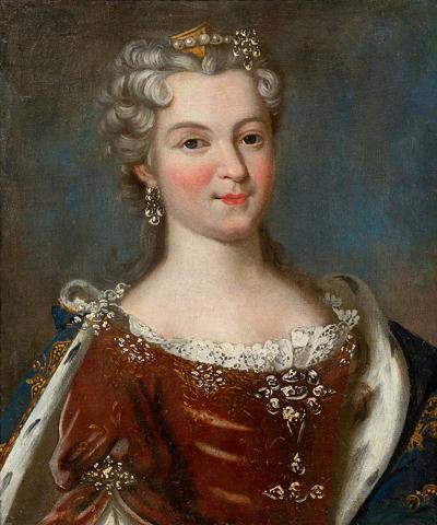 Portret Marii Leszczyńskiej, XVIII w.