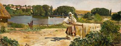 Nad rzeką, 1891