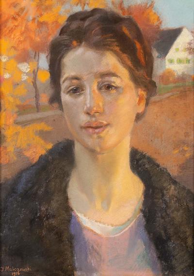 Portret w jesiennym słońcu, 1916