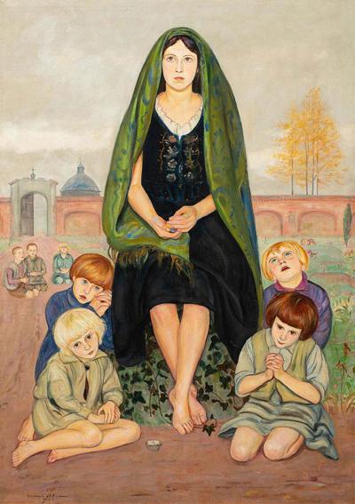 Madonna Sierotek, 1922