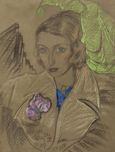 Portret Janiny Turowskiej-Leszczyńskiej, 1932