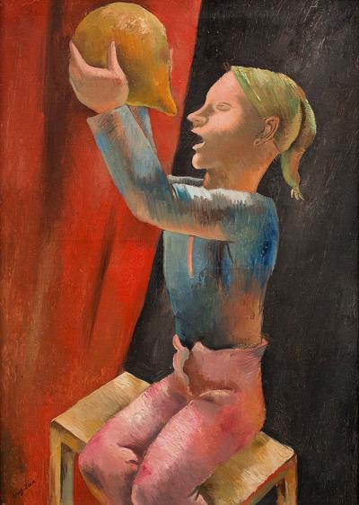 Pijący chłopiec, 1925