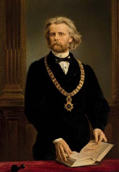 Portret prof. dr Karola Gilewskiego, 1872