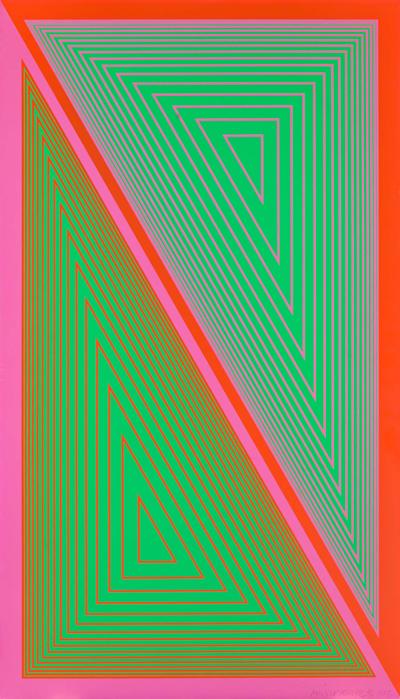 Triangulated Green, ed. 11/50, 1977