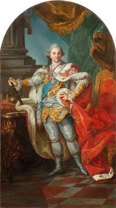Portret Stanisława Augusta Poniatowskiego w stroju koronacyjnym, XIX w.