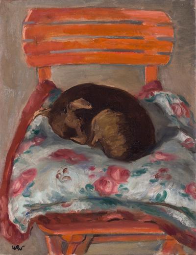 Kiki, Śpiący piesek, ok. 1937
