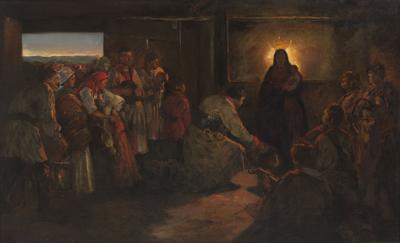 Pokłon przed Matką Boską, ok. 1895