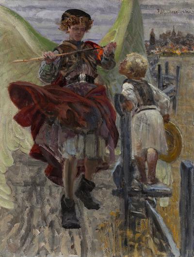 Anioł i pastuszek, 1901-1905