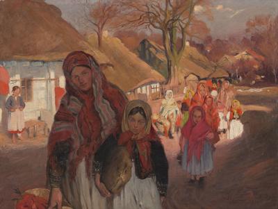 Wielkanoc w Bronowicach, 1904