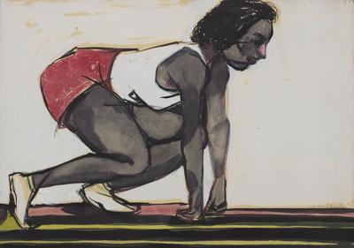 Bez tytułu [Biegaczka], 1955