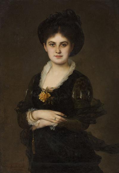Dama w czerni, 1879
