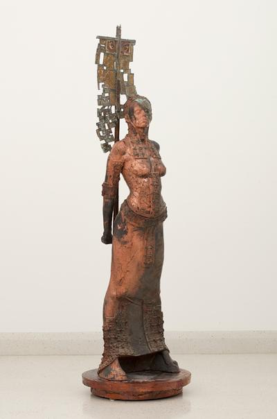 Wojowniczka z chorągwią, 2009