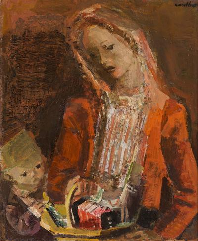 Matka z dzieckiem (Toy merchant), 1944