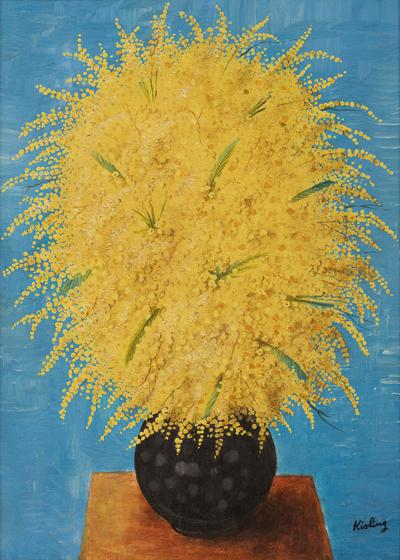 Bouquet de mimosa, 1943