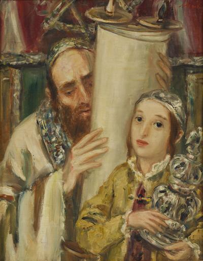 Niosący Torę (Simchat Tora), przed 1935