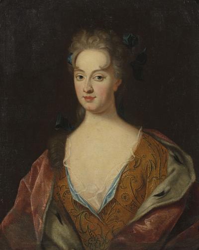 Portret Katarzyny Opalińskiej, 1711-1714