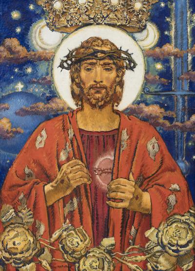 Serce Jezusa, 1930 (Chrystus Król)