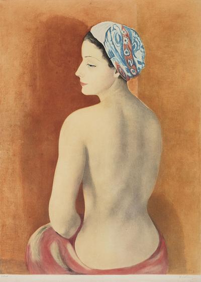 Akt w turbanie (Nu au turban), 1952