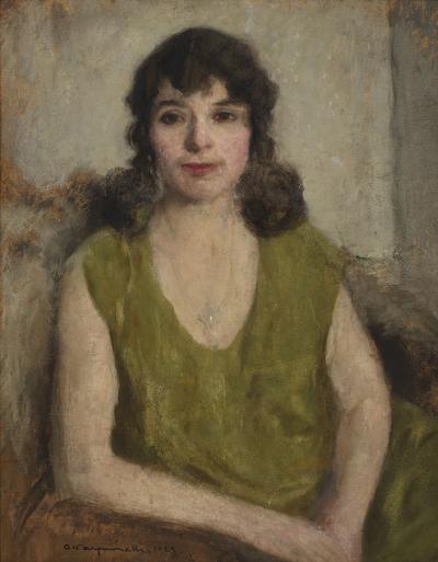 Portret aktorki Konstancji Bednarzewskiej, 1929