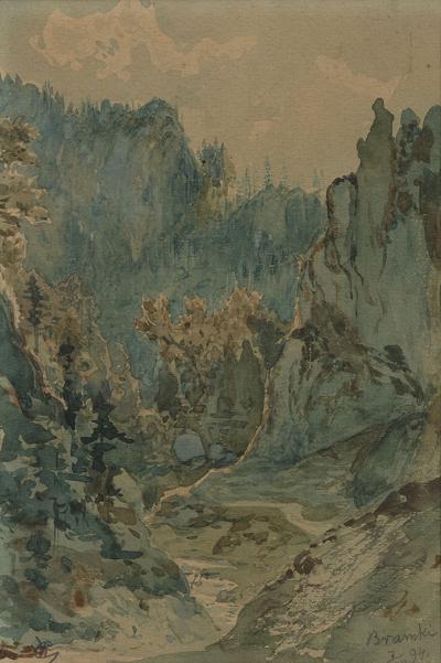 Dolina za Bramką, 1894