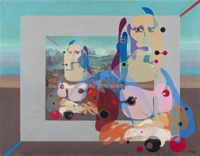 Mona Lisa z cyklu Symultanizm formy, 1988