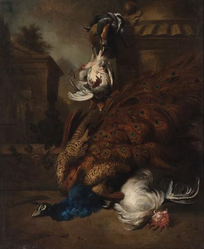 Martwa natura z ptactwem, XVII w.