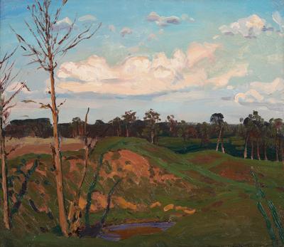 Pejzaż wiosenny, ok. 1899