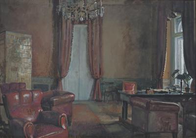 Wnętrze gabinetu, 1943