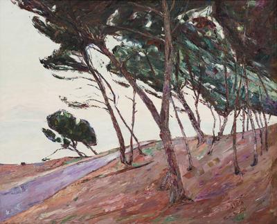Paysage présumé des Landes, 1927
