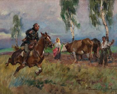Na polu, 1922