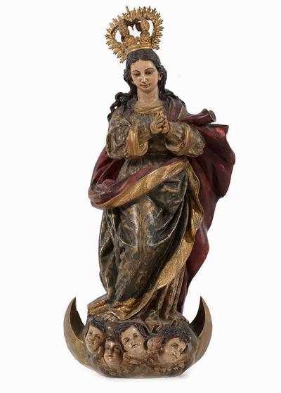 Matka Boska Niepokalanie Poczęta (Immaculata), koniec XVII w.
