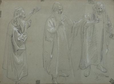 Studium starca do cyklu „Quo vadis”, ok. 1902