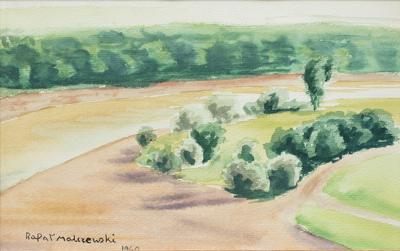 Pejzaż z rzeką, 1940