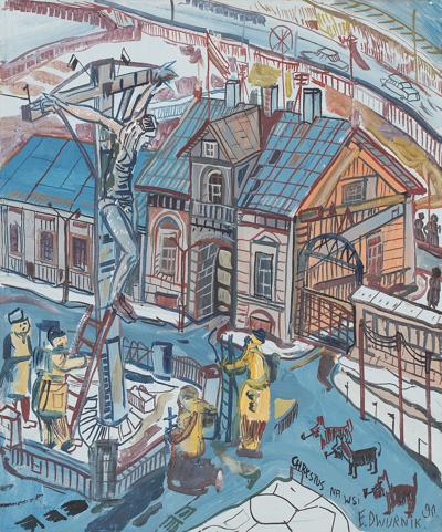 Chrystus na wsi, 1990