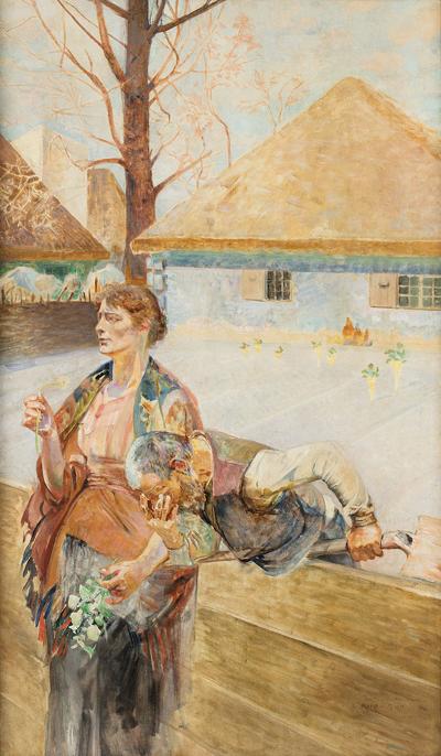 Scena alegoryczna, 1898 - 1910