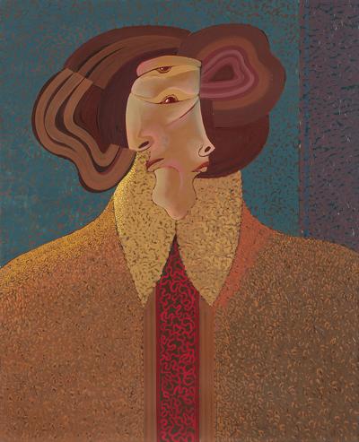 Portret, lata 80. - 90. XX w.