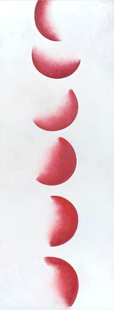 Red moons 1, 1961/2010