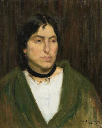 Portret kobiety (Cyganka), 1909