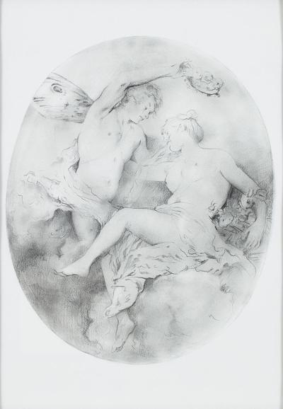 Bez tytułu (według Jean'a-Antoine'a Watteau), 2015