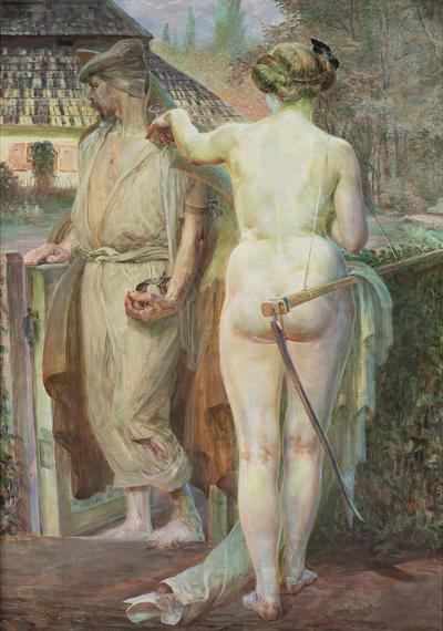 Thanatos, 1913 (Śmierć, Scena symboliczna – Thanatos [Śmierci kuszenie], Kuszenie śmierci)