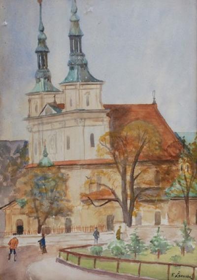 Widok na kościół