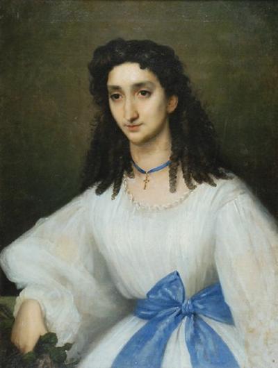 Portret młodej kobiety