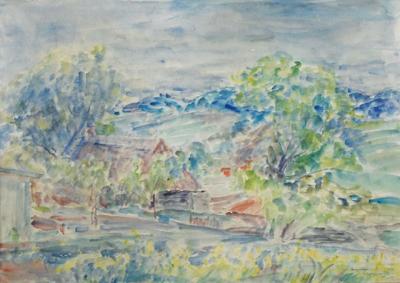 Pejzaż z Wiśniowej, 1935