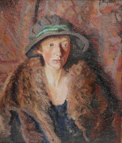 Pani K. - Portret Katarzyny Kauzal, 1922