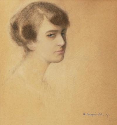 Portret młodej kobiety, 1917