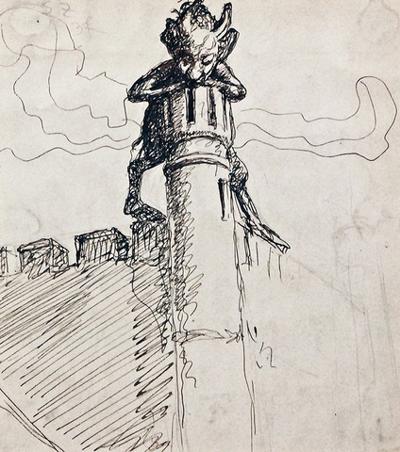 Zamek w Książu, 1937