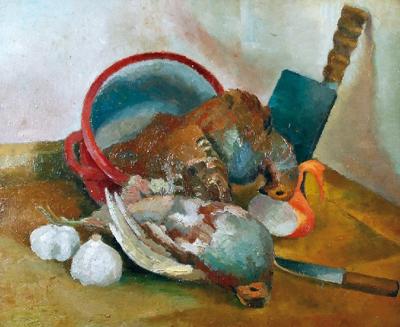 Martwa natura z bażantami, ok. 1935