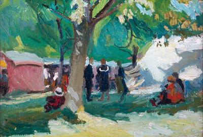 Bielany - Scena rodzajowa, 1931