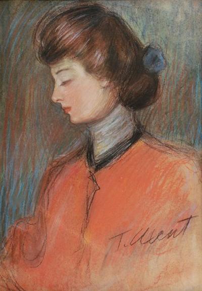 Portret młodej kobiety, ok. 1900