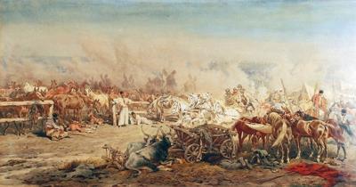 Jarmark na konie w Bałcie, 1875